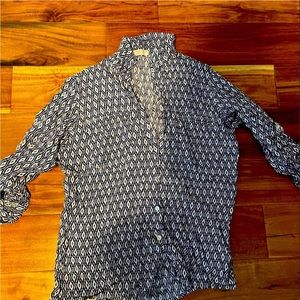 Just is cotton tailored top